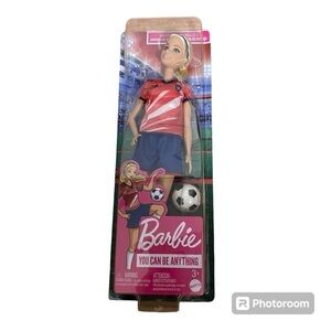 Barbie Soccer Doll You Can Be Anything NEW Kids Toy